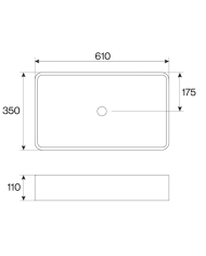 Vasque 610mm A2 - Cifial
