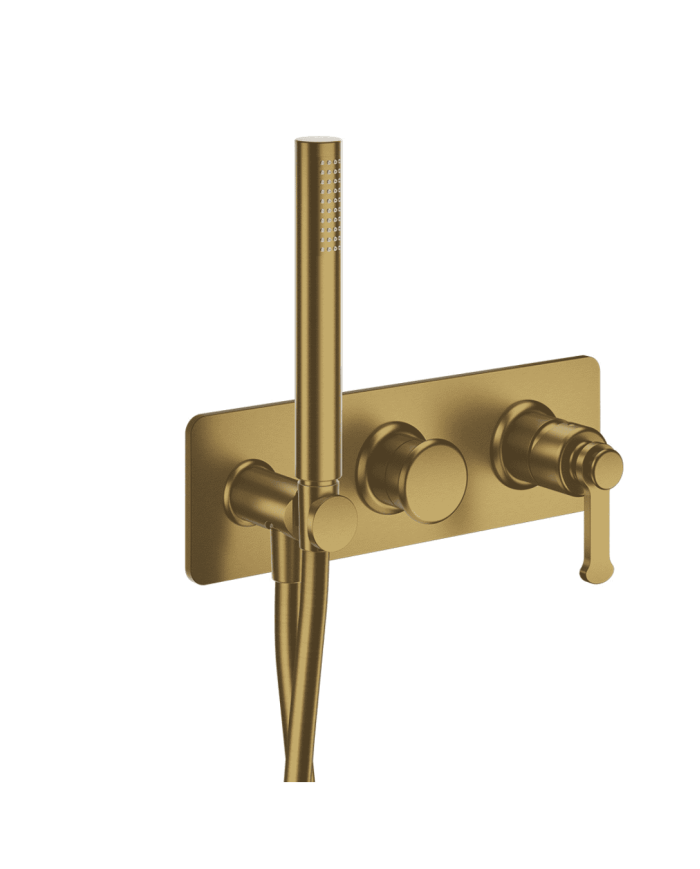 Façade douche/bain douche mitigeur 2 sorties Faro - Ondyna