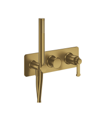 Façade douche/bain douche mitigeur 2 sorties Faro - Ondyna