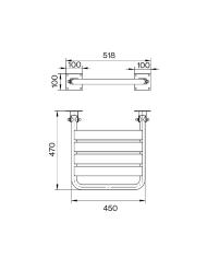Siège de douche rabattable PMR - Cifial