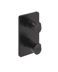 Façade douche thermostatique 2 sorties Botte - Ondyna