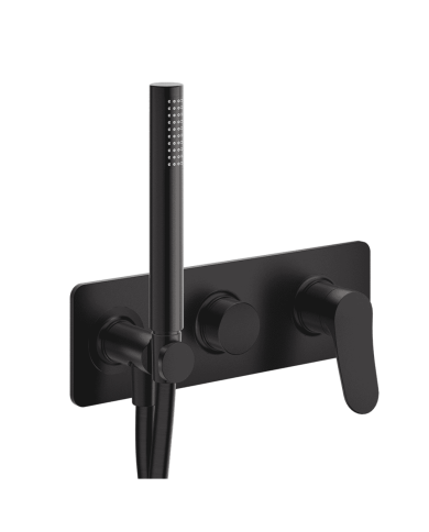 Façade douche/bain douche mitigeur 2 sorties Botte - Ondyna