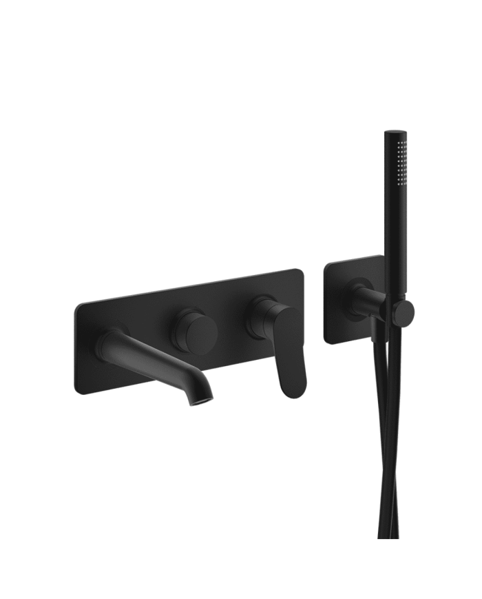 Façade bain douche mitigeur 2 sorties Botte - Ondyna