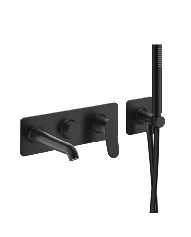 Façade bain douche mitigeur 2 sorties Botte - Ondyna