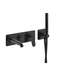 Façade bain douche mitigeur 2 sorties Botte - Ondyna