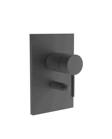 Façade mitigeur douche bain/douche 2 sorties Phi - Ondyna