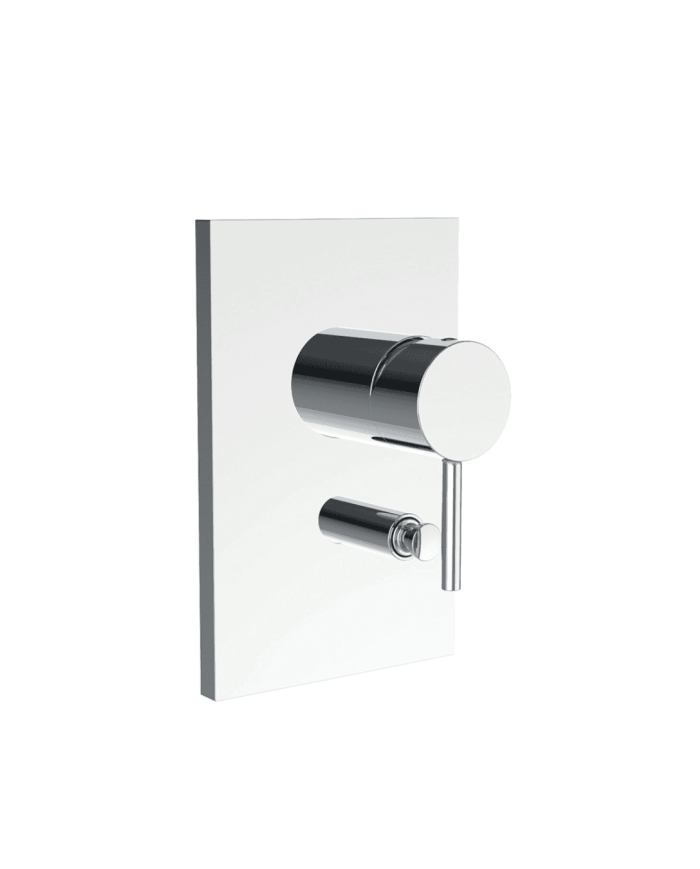 Façade mitigeur douche bain/douche 2 sorties Phi - Ondyna