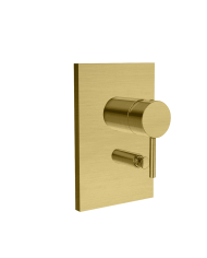 Façade mitigeur douche bain/douche 2 sorties Phi - Ondyna