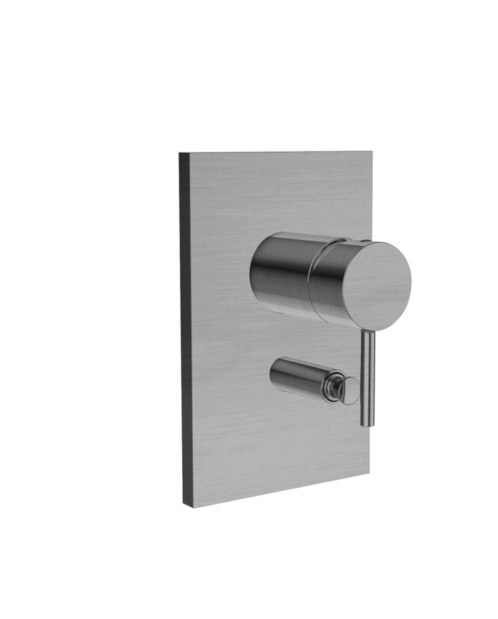 Façade mitigeur douche bain/douche 2 sorties Phi - Ondyna