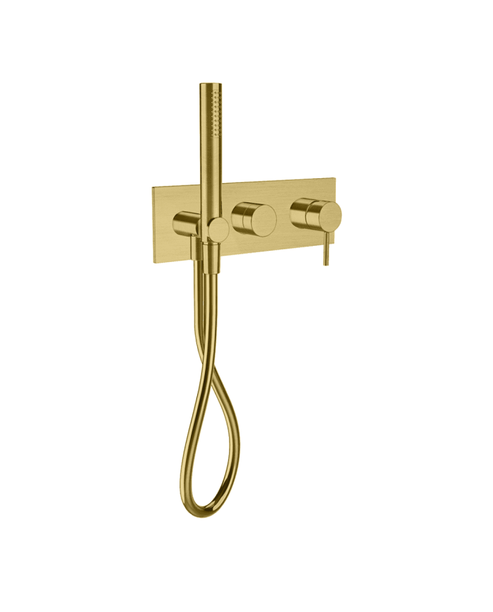 Façade mitigeur bain douche 2 sorties Phi - Ondyna