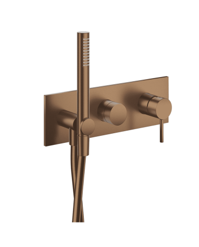 Façade mitigeur bain douche 2 sorties Phi - Ondyna