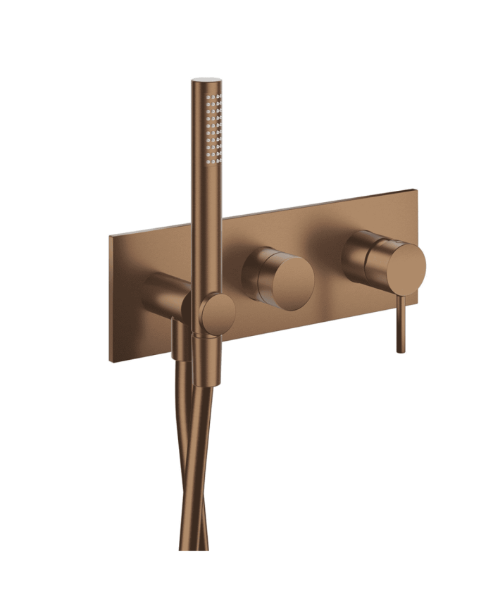 Façade mitigeur bain douche 2 sorties Phi - Ondyna