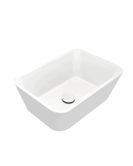 vasque à poser cifial | Acqua 48x34 noir et blanc