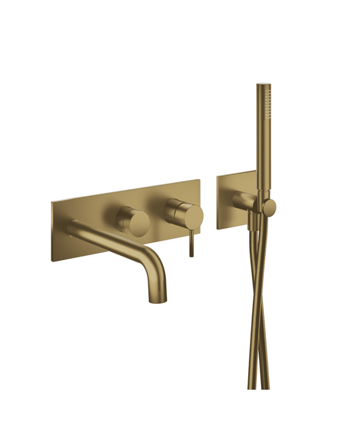 Façade bain douche mitigeur 2 sorties Phi - Ondyna