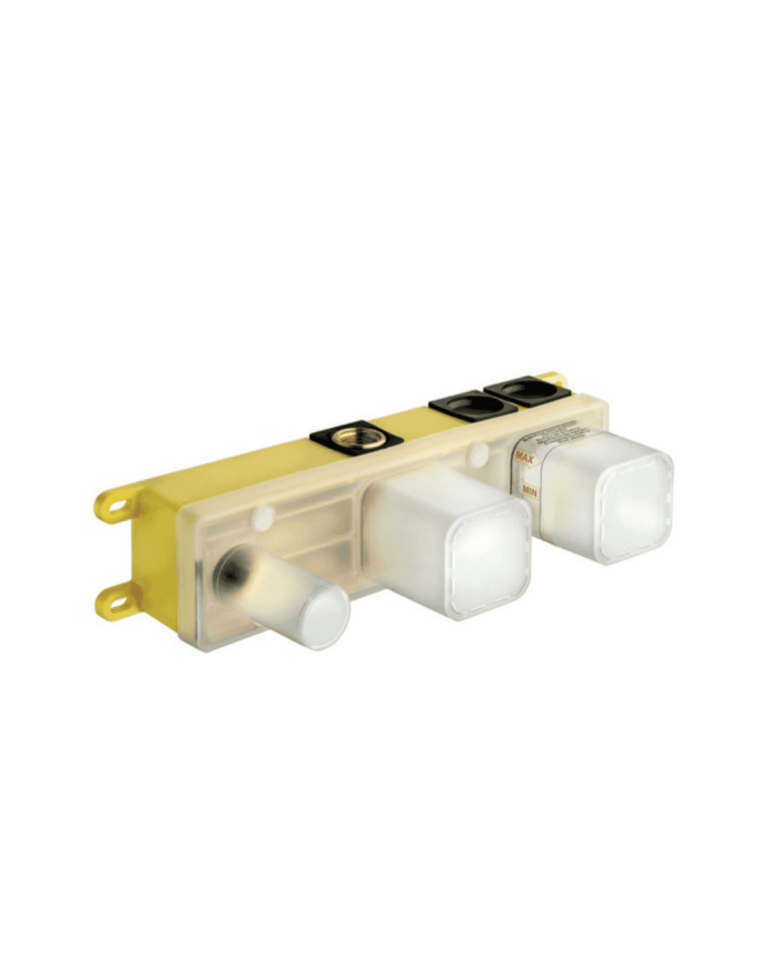 Façade douche thermostatique MB 2 sorties - Ondyna