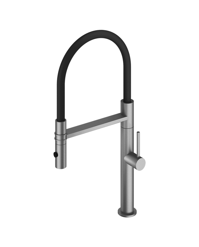 Mitigeur évier avec douchette bi-jet – Ondyna