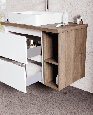 copy of Meuble 600mm de salle de bain - Cifial