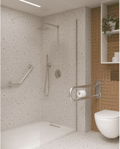 Barre articulée à rouleau 600mm PMR - Cifial