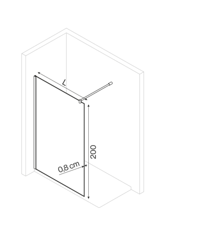 Paroi de douche - Cifial