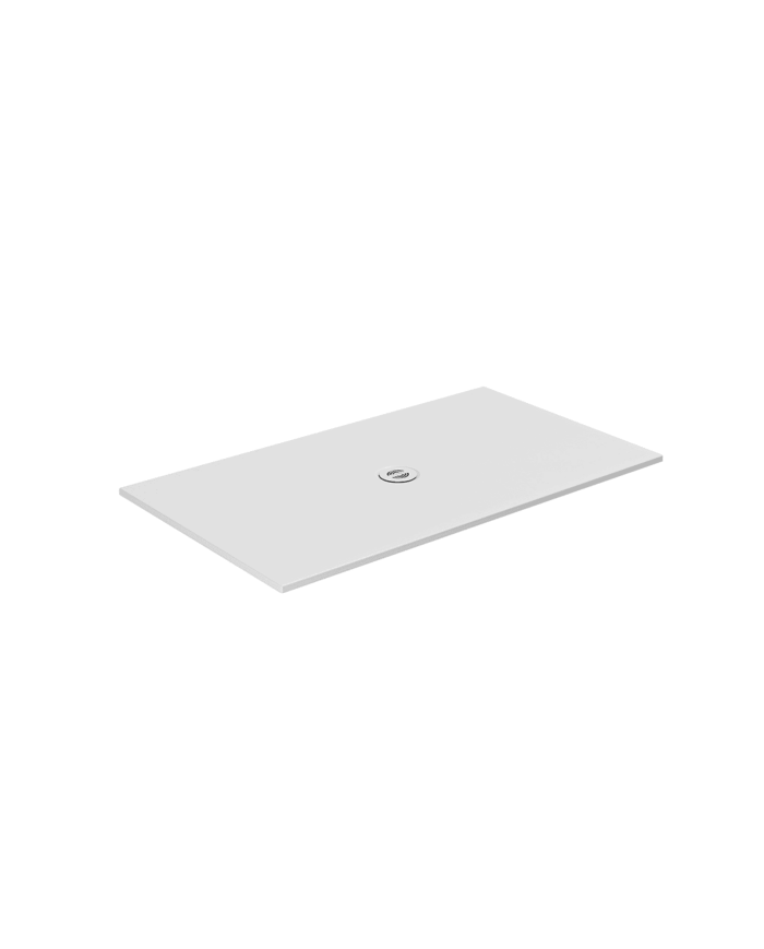 Receveur en céramique blanche Solodue - Ondyna