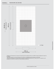Receveur en céramique blanche Solodue - Ondyna