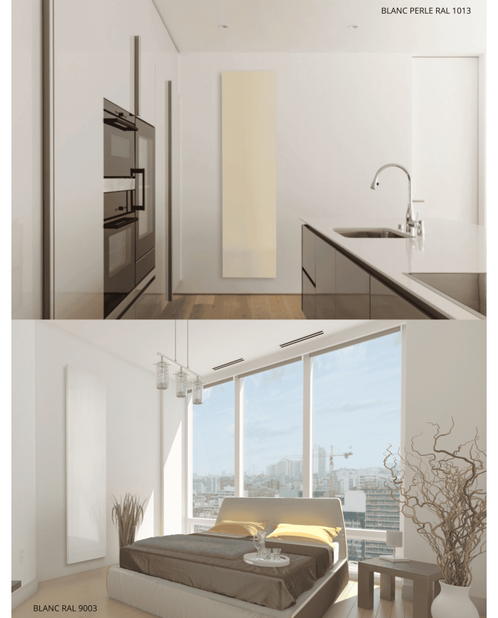 Radiateur Sèche serviette Monochrome éléctrique - Cosyart