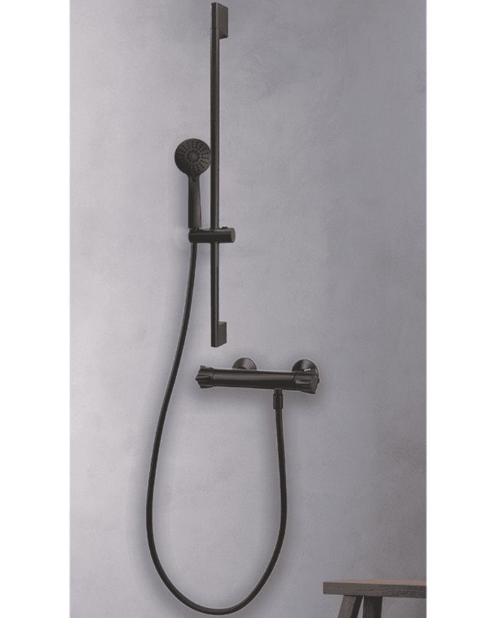 Pack douche thermostatique et barre - Ondyna