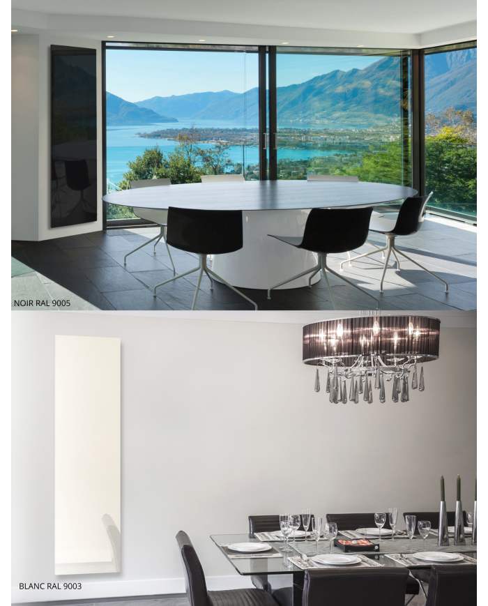 Radiateur Chauffage centrale Sèche serviette Verre trempé - Cosy art