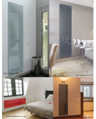 Radiateur Chauffage centrale Sèche serviette Verre trempé - Cosy art