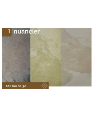 Radiateur électrique Sèche serviette pierre naturelle tan beige - Cosy art