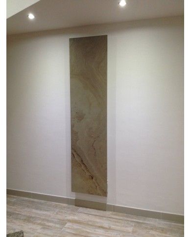 Radiateur électrique Sèche serviette pierre naturelle tan beige - Cosy art