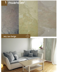 Radiateur mixte Sèche serviette pierre naturelle tan beige - Cosy art