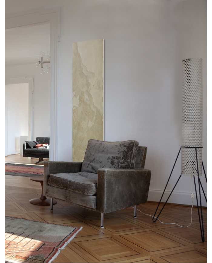 Radiateur électrique pierre naturelle tan beige - Cosy art