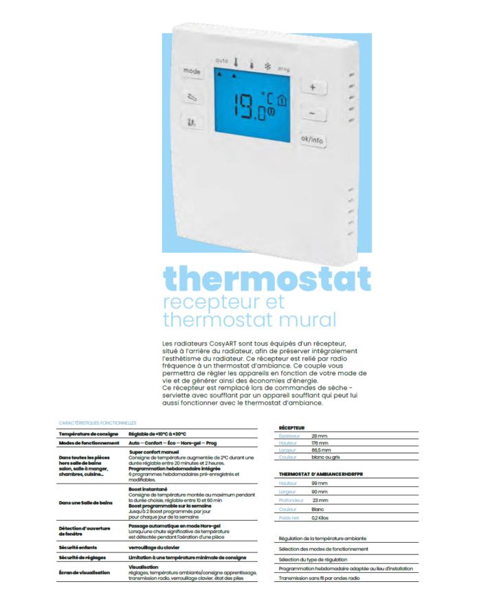 Radiateur mixte Sèche serviette pierre naturelle cuprus - Cosy art