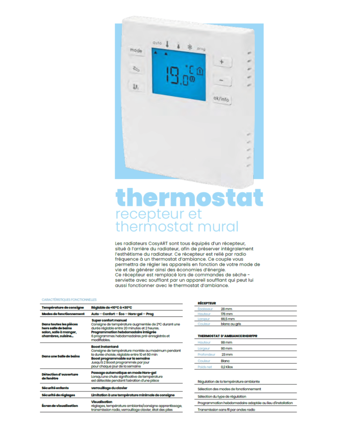Radiateur mixte Sèche serviette pierre naturelle roche de mars - Cosy art