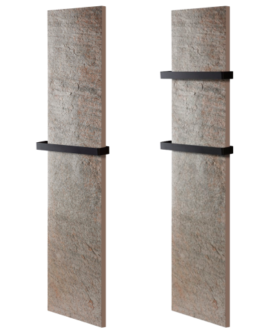 Radiateur eau chaude pierre naturelle cuprus - Cosy art