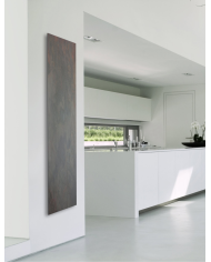 Radiateur eau chaude pierre naturelle lauzes - Cosy art