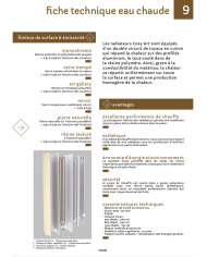 Radiateur eau chaude pierre naturelle roche de mer - Cosy art