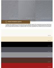 Radiateur eau chaude résine imitation pierre Graphite - Cosy art