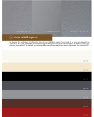 Radiateur eau chaude résine imitation pierre Graphite - Cosy art