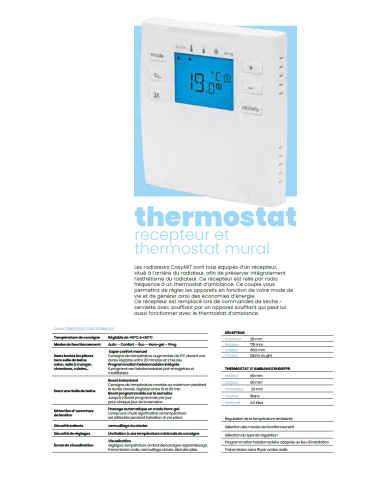 Radiateur électrique résine imitation pierre Roche de mer - Cosy art
