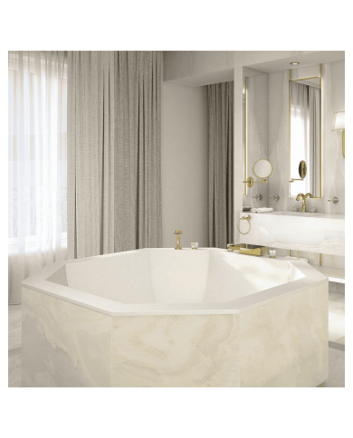 Baignoire octogonale Athènes - THG Paris