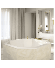 Baignoire octogonale Athènes - THG Paris