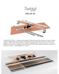 Caniveau Twiggi 70/80/100 - Carrodrain