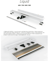 caniveau douche carrodrain | 26mm ultra-mince et discret