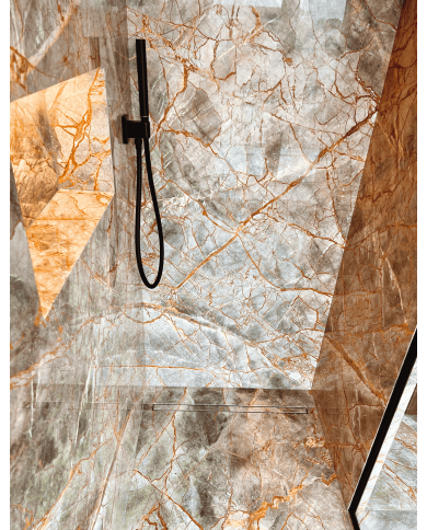 caniveau drain invisible carrodrain | 4 longueurs inox