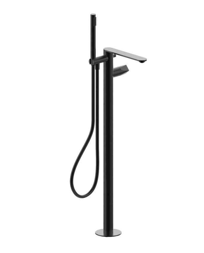 Kit mitigeur de bain au sol + douchette Aline - Frattini