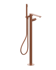 Kit mitigeur de bain au sol + douchette Aline - Frattini