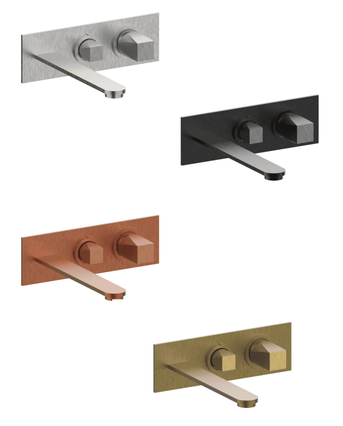 Kit mitigeur baignoire avec inverseur 3 voies Aline - Frattini