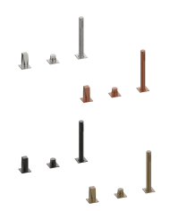 Mitigeur de bain sur gorge avec douchette Aline - Frattini